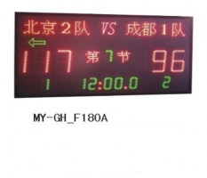 桂林市多功能小型電子計分牌MY-GH-F180A